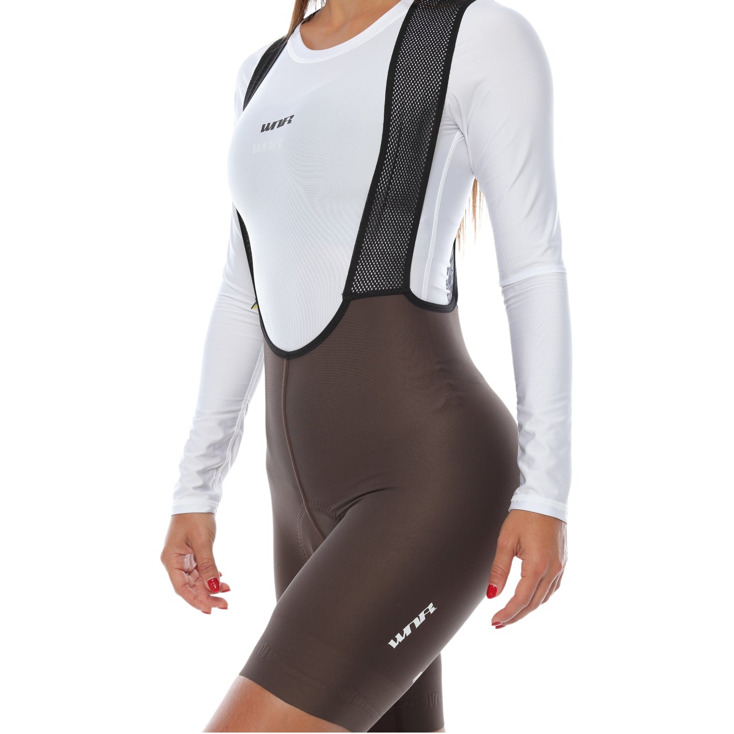 Pantaloneta De Ciclismo Sin Costuras Femenina Chocolate