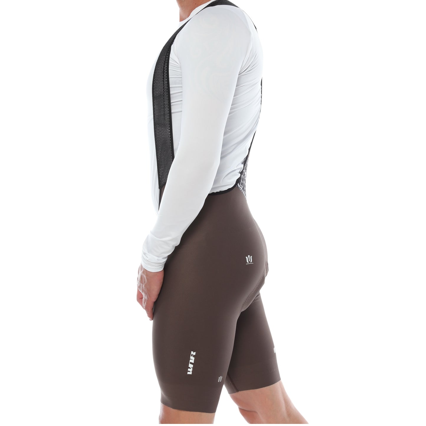 Pantaloneta De Ciclismo Sin Costuras Masculina Chocolate