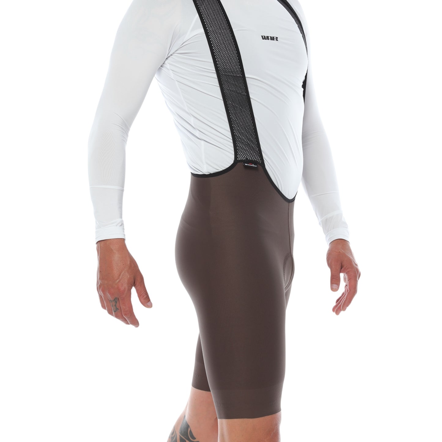 Pantaloneta De Ciclismo Sin Costuras Masculina Chocolate