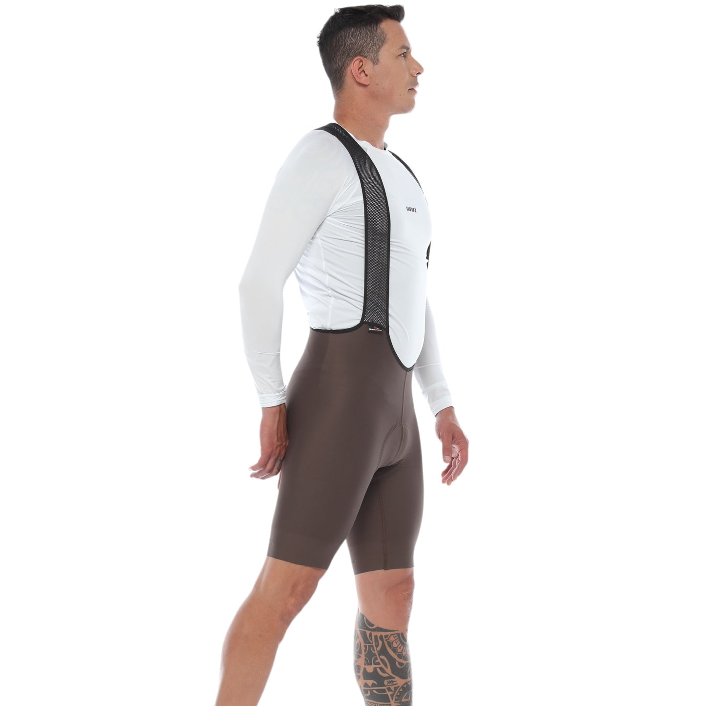 Pantaloneta De Ciclismo Sin Costuras Masculina Chocolate