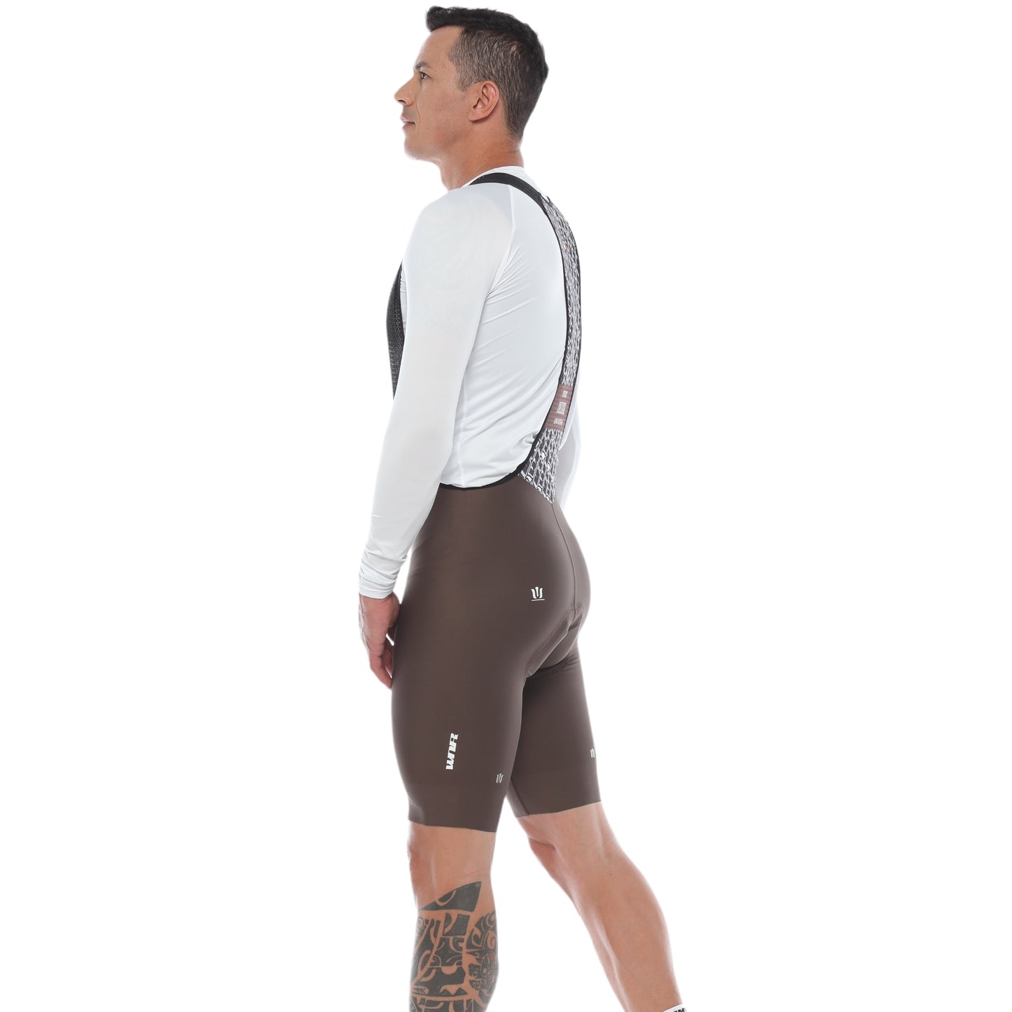 Pantaloneta De Ciclismo Sin Costuras Masculina Chocolate