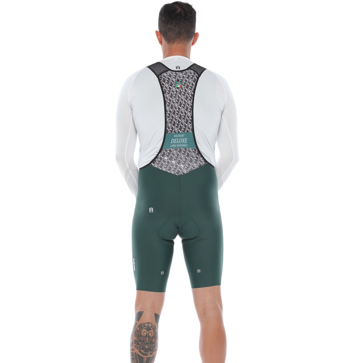 Pantaloneta De Ciclismo Sin Costuras Masculina Esmeralda