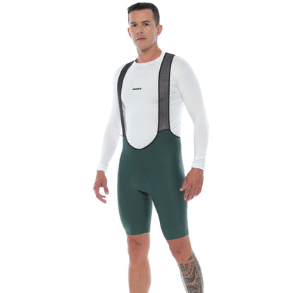 Pantaloneta De Ciclismo Sin Costuras Masculina Esmeralda