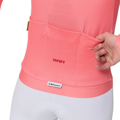 Jersey Winner Peach Masculino Manga Larga