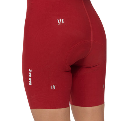 Pantaloneta De Ciclismo Sin Costuras Femenina Brick