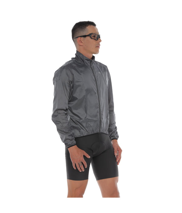 Chaqueta cortaviento gris (Masculina)