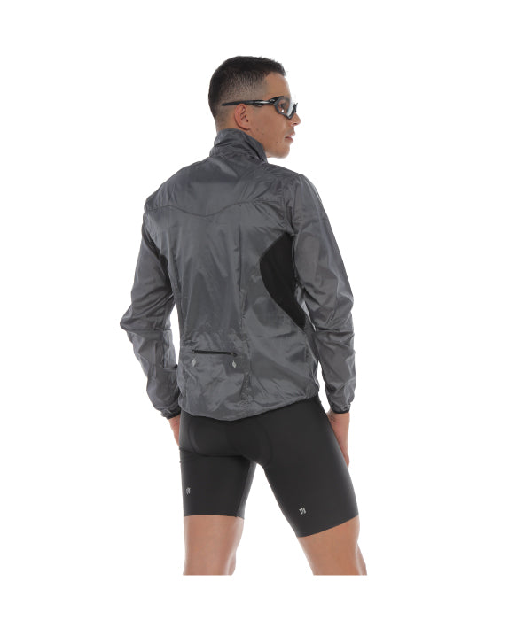 Chaqueta cortaviento gris (Masculina)