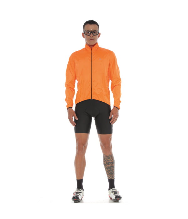 Chaqueta Cortavientos Naranja (Maculina)