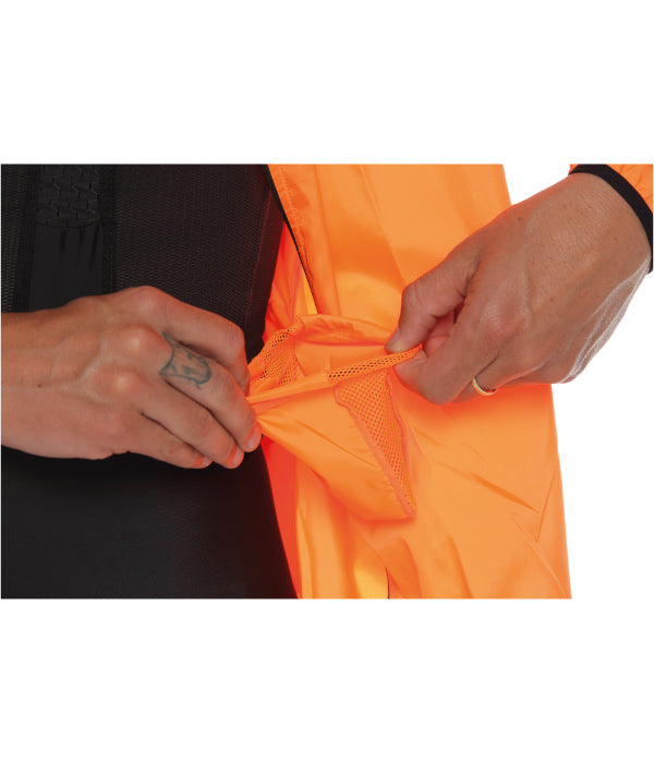 Chaqueta Cortavientos Naranja (Maculina)