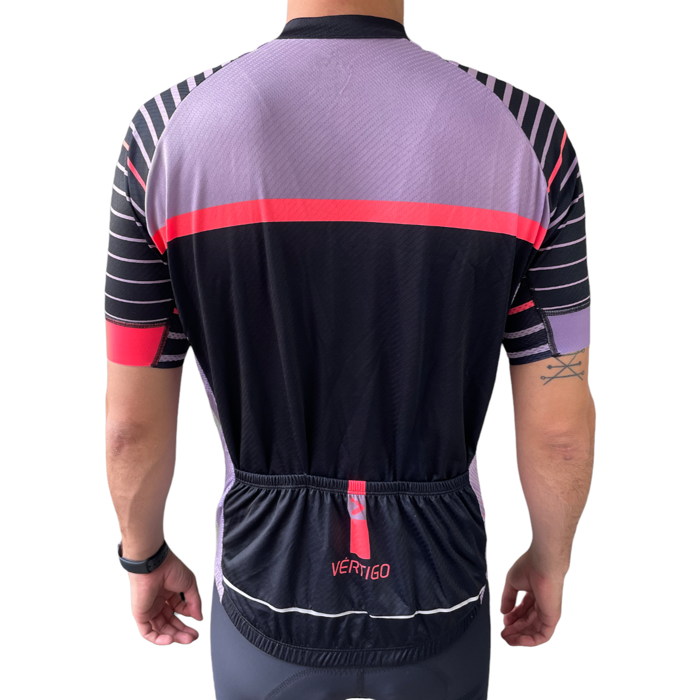 JERSEY ADVANCE NEGRO/MORADO VERTIGO