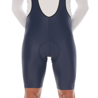Pantaloneta De Ciclismo Híbrida Masculina Azul