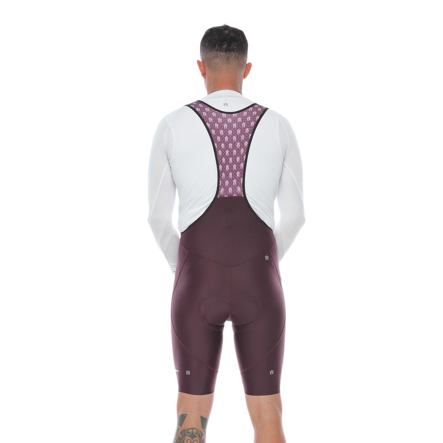 Pantaloneta De Ciclismo Híbrida Masculina Uva