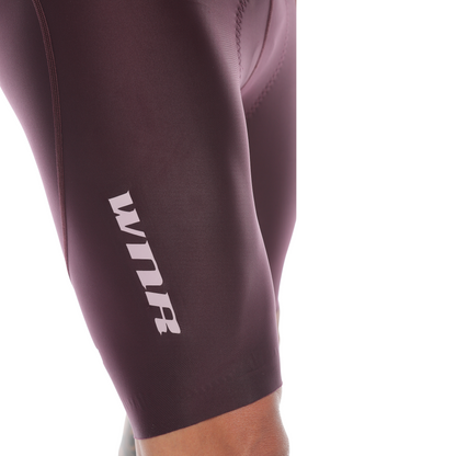 Pantaloneta De Ciclismo Híbrida Masculina Uva